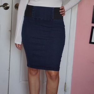 Jean skirt